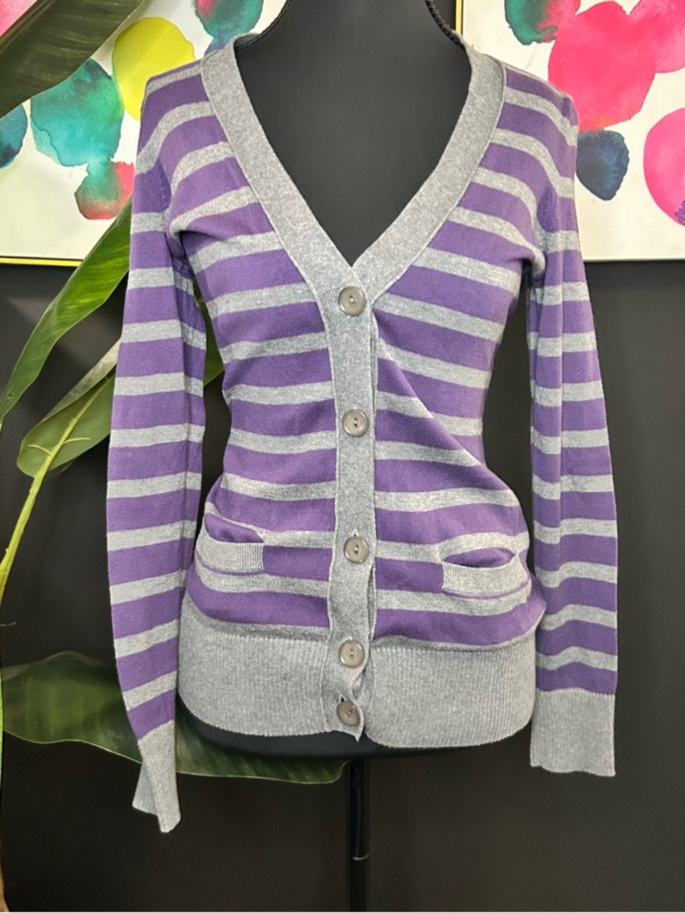 Vtg Tommy Hilfiger Prima Cotton Cardigan